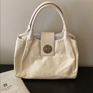 Kate Spade Bexley Stevie Ostrich Shoulder Bag